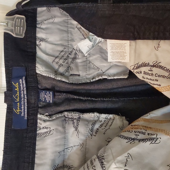 Gloria Vanderbilt  perfect fit denim capris size 16 - Picture 5 of 8